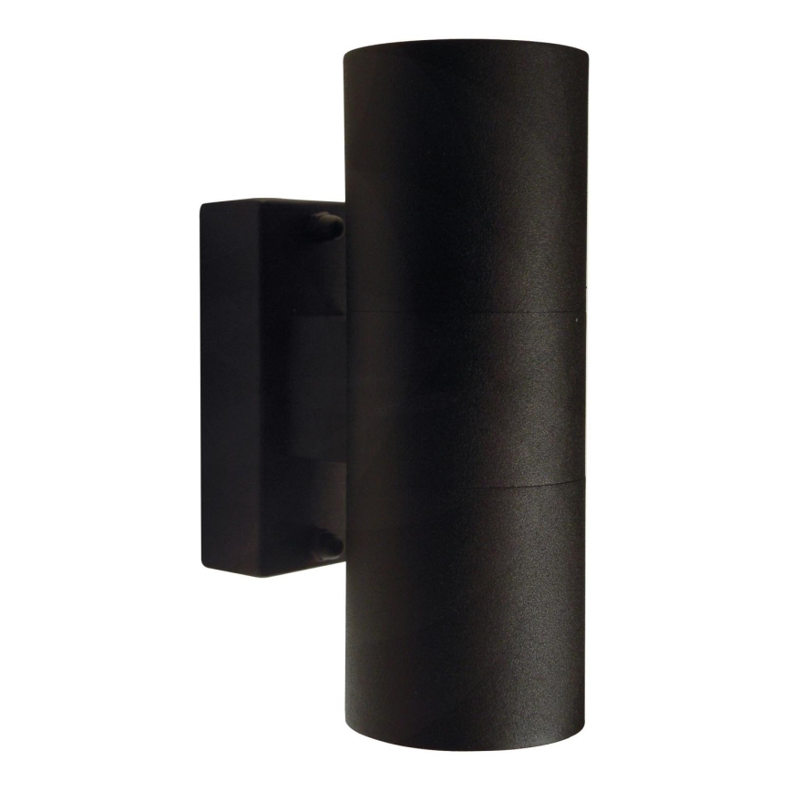 Nordlux - Kinkiet zewnętrzny TIN 2xGU10/35W/230V IP54 czarny