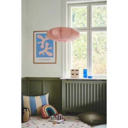 Nordlux - Klosz do żyrandola VILLO E27 średnica 60 cm różowy