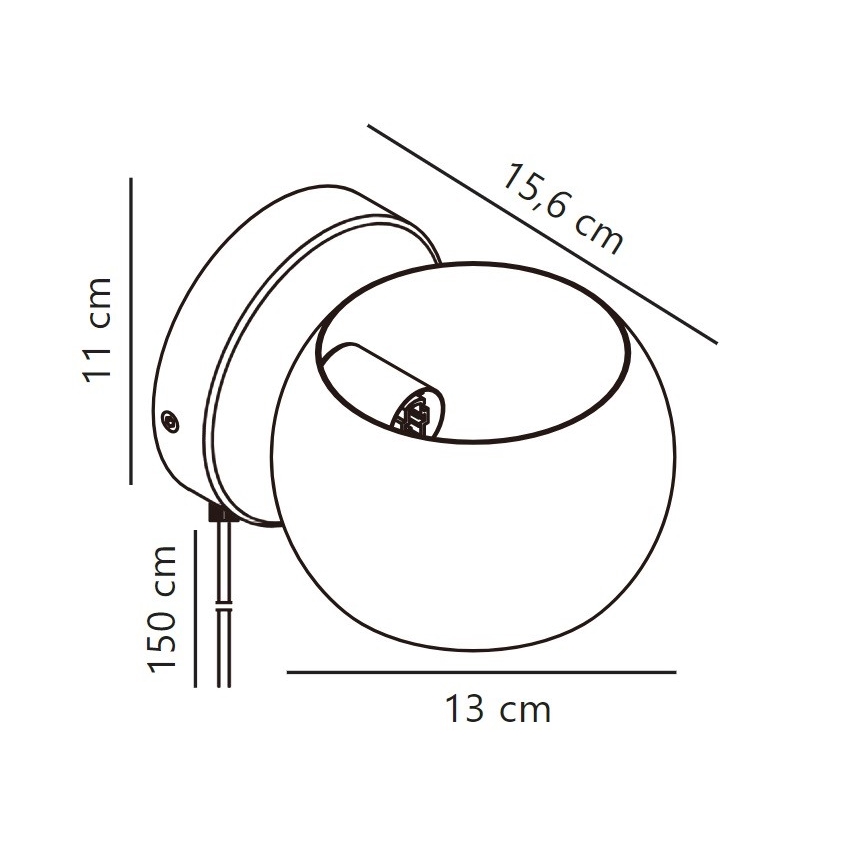 Nordlux - Konfigurowalne naścienne oświetlenie punktowe BELIR 1xG9/5W/230V beżowy