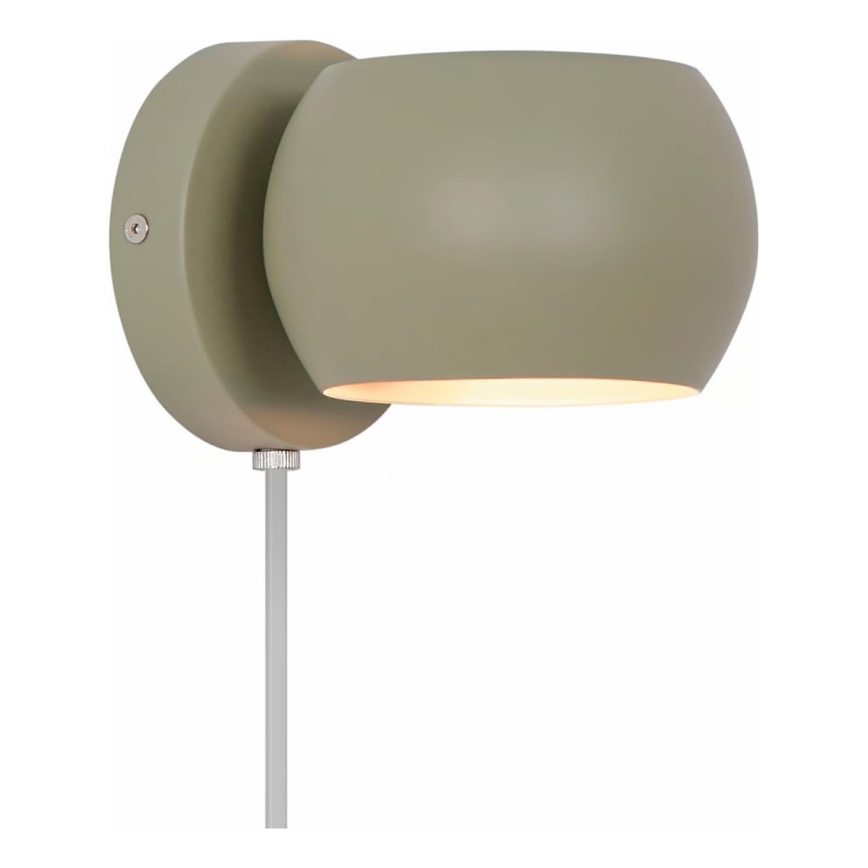 Nordlux - Konfigurowalne naścienne oświetlenie punktowe BELIR 1xG9/5W/230V zielony
