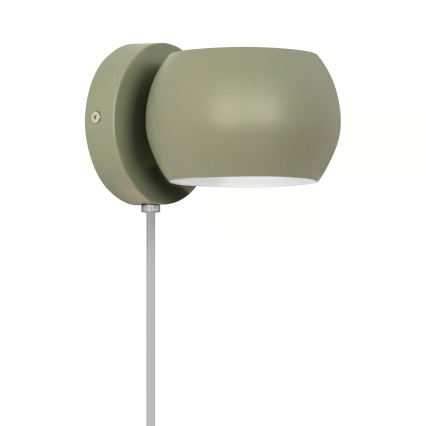 Nordlux - Konfigurowalne naścienne oświetlenie punktowe BELIR 1xG9/5W/230V zielony