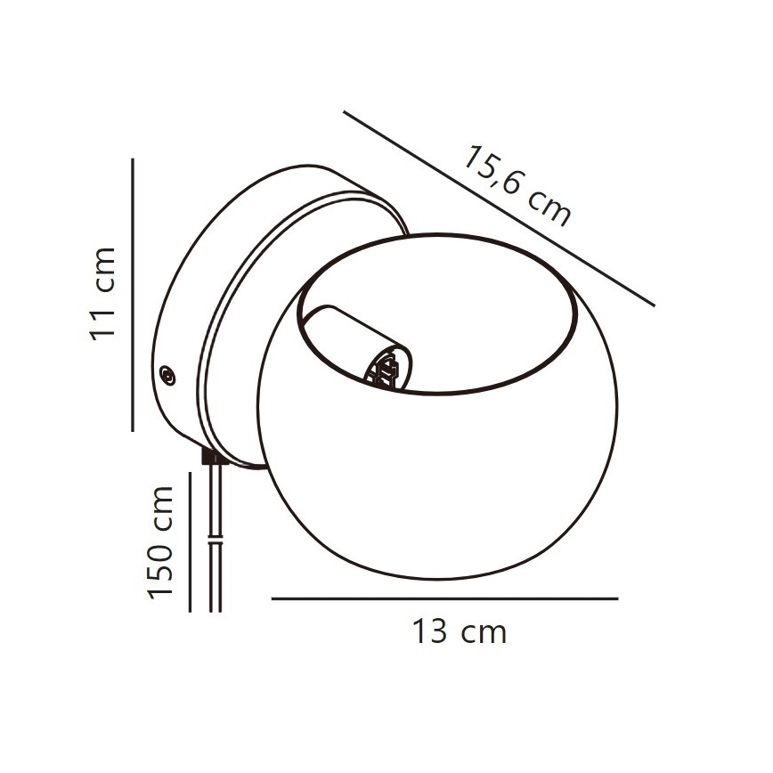 Nordlux - Konfigurowalne naścienne oświetlenie punktowe BELIR 1xG9/5W/230V zielony