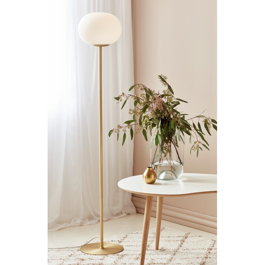 Nordlux - Lampa podłogowa ALTON 1xE27/25W/230V złota