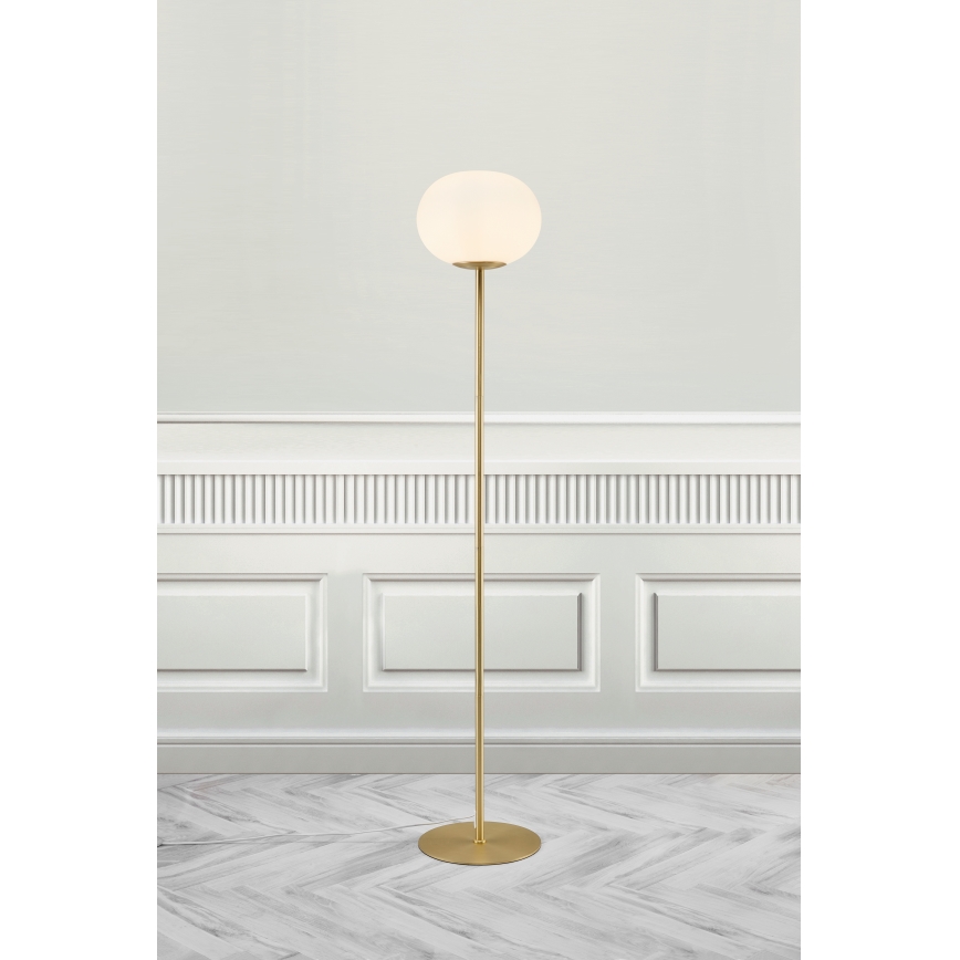 Nordlux - Lampa podłogowa ALTON 1xE27/25W/230V złota