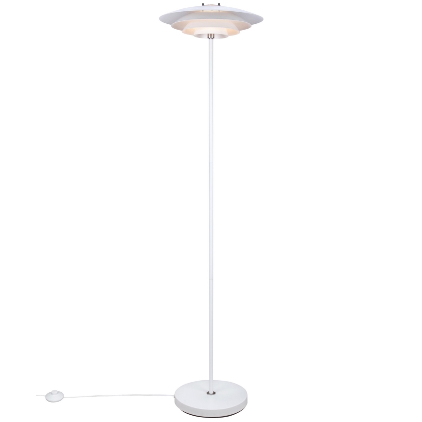 Nordlux - Lampa podłogowa BRETAGNE 1xG9/25W/230V biała