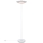 Nordlux - Lampa podłogowa BRETAGNE 1xG9/25W/230V biała