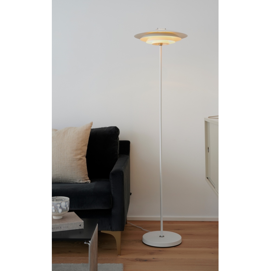 Nordlux - Lampa podłogowa BRETAGNE 1xG9/25W/230V biała