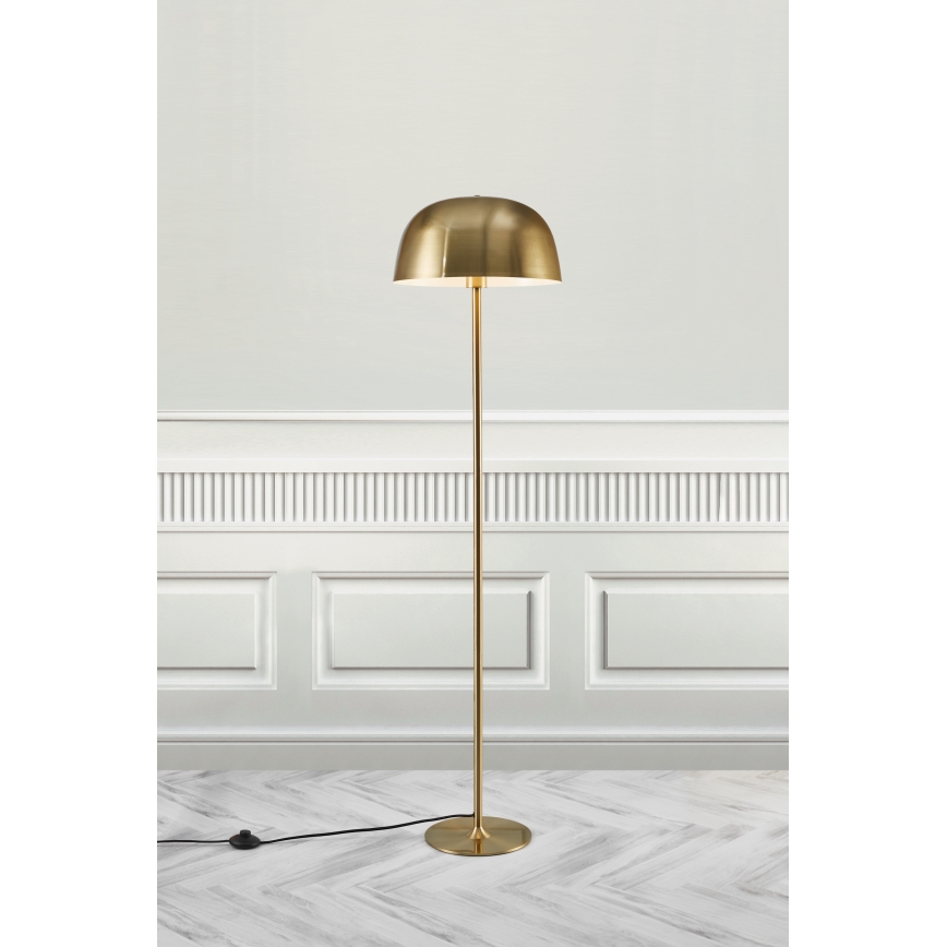 Nordlux - Lampa podłogowa CERA 1xE27/60W/230V złota