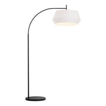 Nordlux - Lampa podłogowa DICTE 1xE27/60W/230V czarna/biała