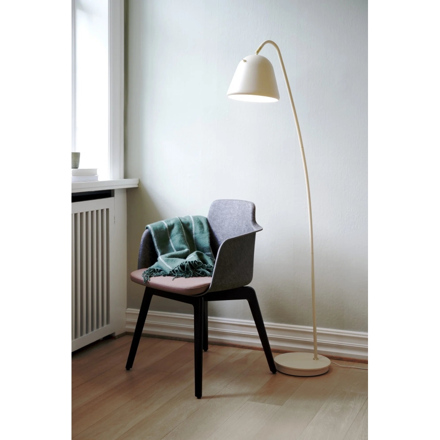 Nordlux - Lampa podłogowa FLEUR 1xE27/15W/230V beżowy