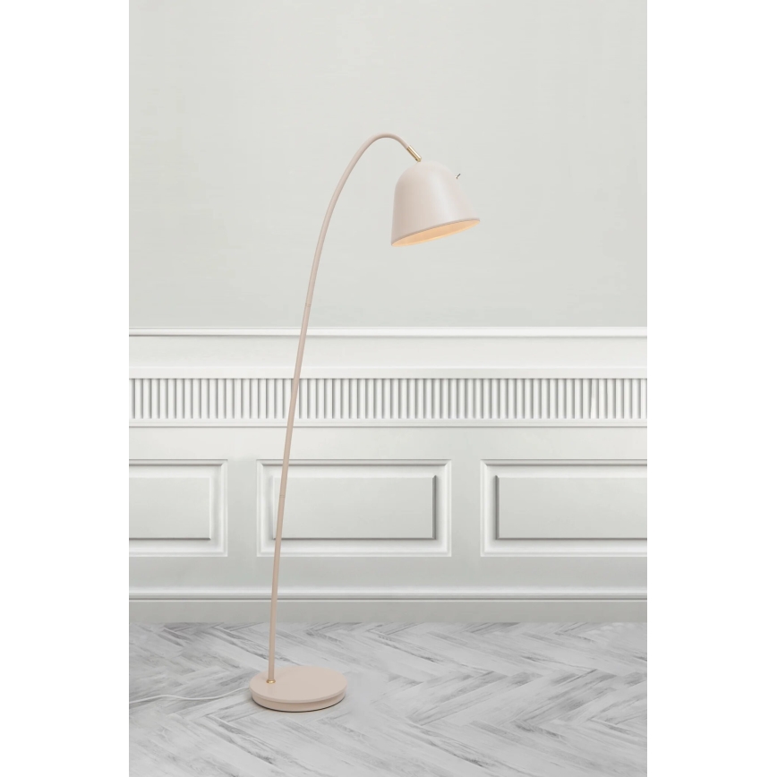 Nordlux - Lampa podłogowa FLEUR 1xE27/15W/230V beżowy