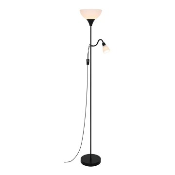 Nordlux - Lampa podłogowa LAURIA 1xE27/40W/230V + 1xE14/15W