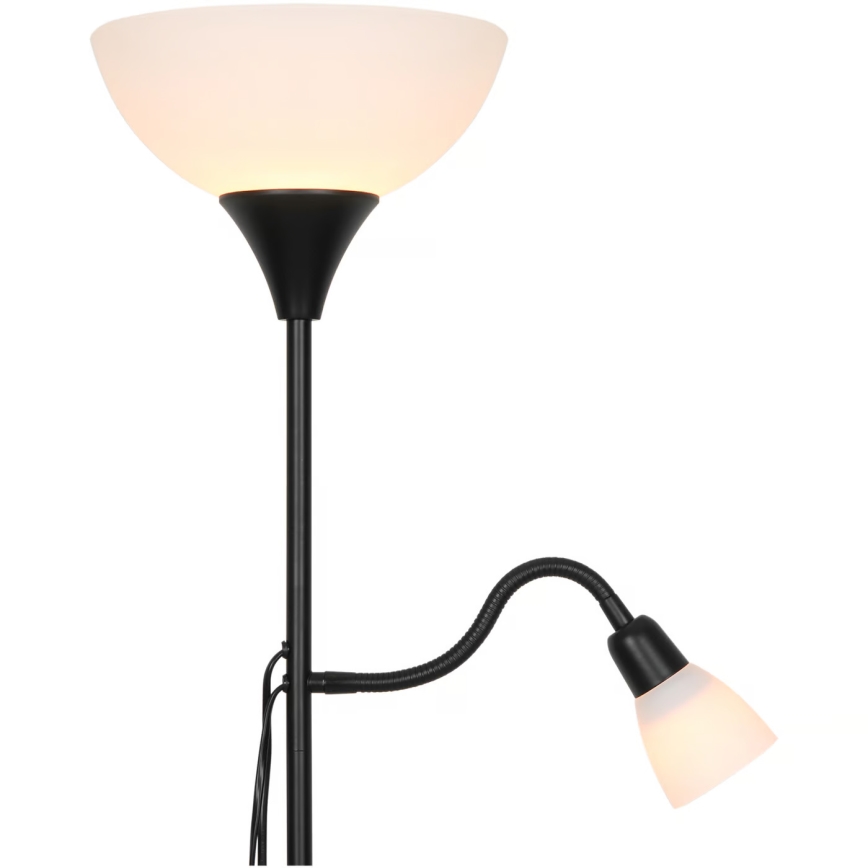 Nordlux - Lampa podłogowa LAURIA 1xE27/40W/230V + 1xE14/15W