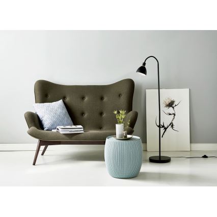 Nordlux - Lampa podłogowa RAY 1xE14/25W/230V czarna