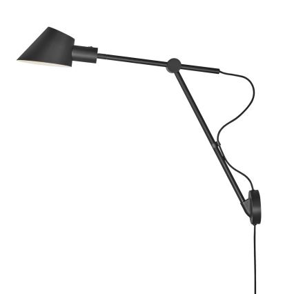 Nordlux - Lampa ścienna STAY 1xE27/60W/230V czarna
