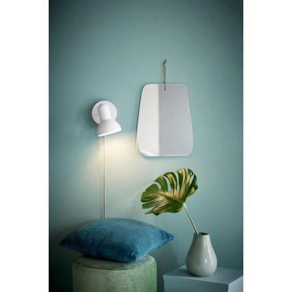 Nordlux - Lampa ścienna TEXAS 1xE27/60W/230V biała