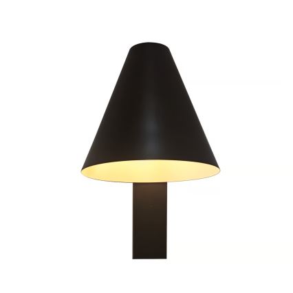 Nordlux - Lampa ścienna z USB WILMER 1xE14/40W/230V czarna