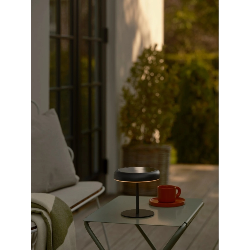 Nordlux - Lampa solarna LED ELMER LED/2W/3,7V IP44 czarna