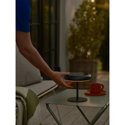 Nordlux - Lampa solarna LED ELMER LED/2W/3,7V IP44 czarna