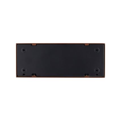 Nordlux - Solarna lampa LED z czujnikiem MARCELLIO LED/5W/5V IP54 2200 mAh brązowa