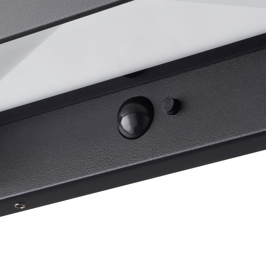 Nordlux - Lampa solarna LED z czujnikiem MARCELLIO LED/5W/5V IP54 2200 mAh czarna