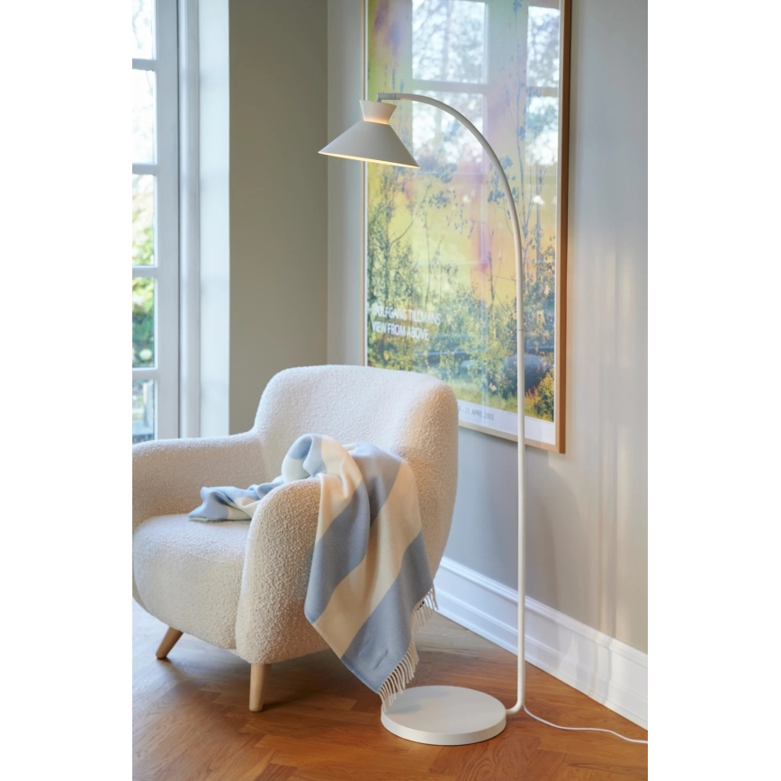 Nordlux - Lampa stojąca DIAL 1xE27/10W/230V biała