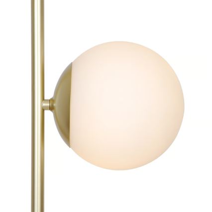 Nordlux - Lampa stojąca LILLY 3xE14/10W/230V mosiądz