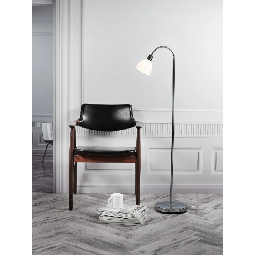 Nordlux - Lampa stojąca RAY 1xE14/25W/230V chrom błyszczący