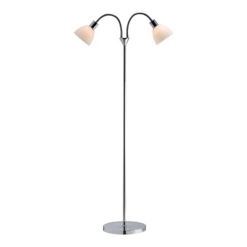 Nordlux - Lampa stojąca RAY, 2x E14/25W/230V, błyszczący chrom