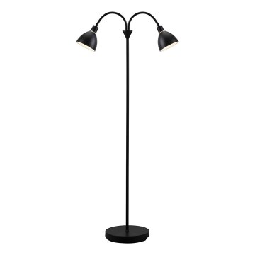 Nordlux - Lampa stojąca RAY 2xE14/25W/230V czarna