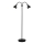 Nordlux - Lampa stojąca RAY 2xE14/25W/230V czarna
