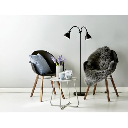 Nordlux - Lampa stojąca RAY 2xE14/25W/230V czarna