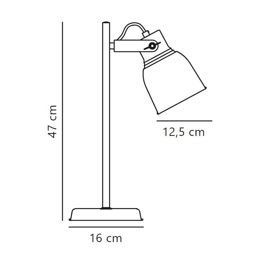 Nordlux - Lampa stołowa ADRIAN 1xE27/25W/230V
