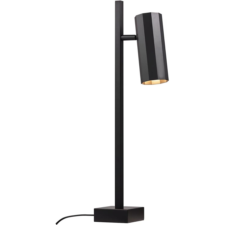 Nordlux - Lampa stołowa ALANIS 1xGU10/15W/230V czarna