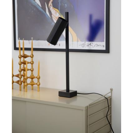 Nordlux - Lampa stołowa ALANIS 1xGU10/15W/230V czarna