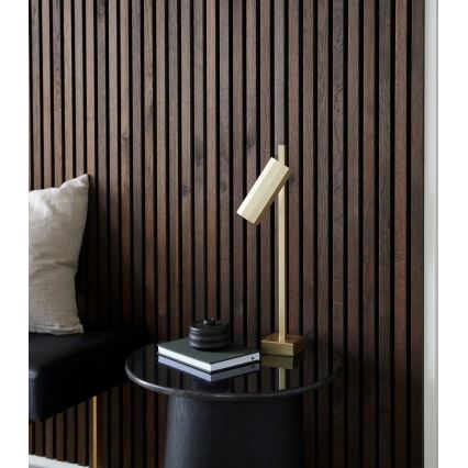 Nordlux - Lampa stołowa ALANIS 1xGU10/15W/230V złota