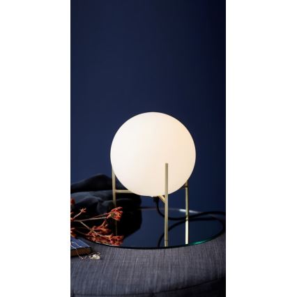 Nordlux - Lampa stołowa ALTON 1xE14/15W/230V złota