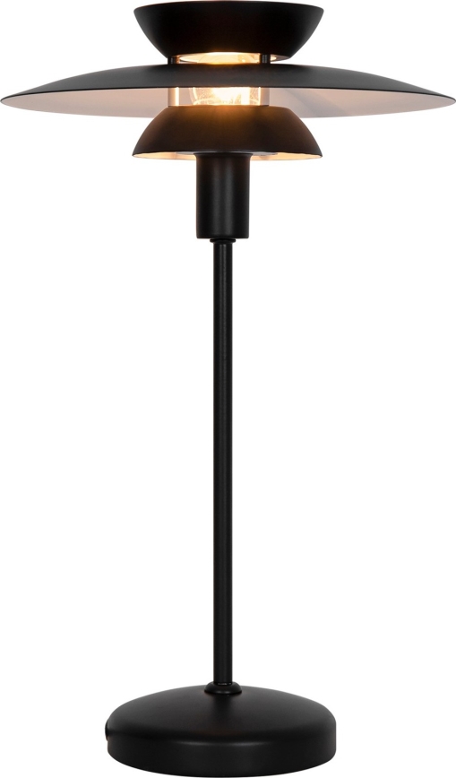 Nordlux - Lampa stołowa CARMEN 1xE14/25W/230V czarna