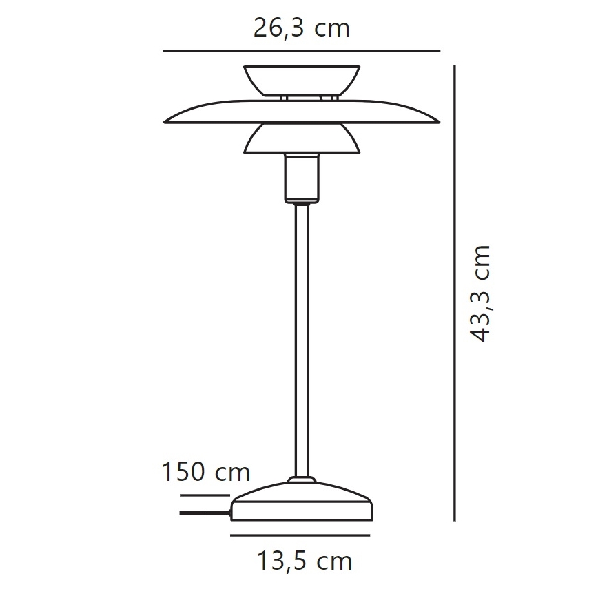 Nordlux - Lampa stołowa CARMEN 1xE14/25W/230V czarna