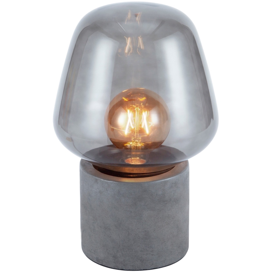 Nordlux - Lampa stołowa CHRISTINA 1xE27/25W/230V beton/szara