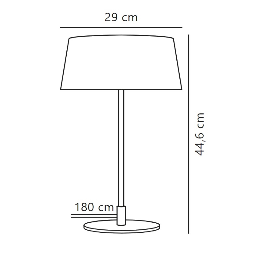 Nordlux - Lampa stołowa CLASI 3xE14/10W/230V