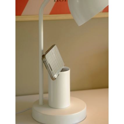 Nordlux - Lampa stołowa DEVONE 1xE27/15W/230V biała