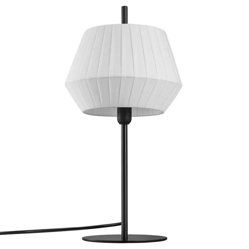 Nordlux - Lampa stołowa DICTE 1xE14/40W/230V biały/czarny
