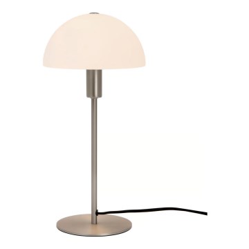 Nordlux - Lampa stołowa ELLEN ELLEN 1xE14/40W/230V matowy chrom/biały