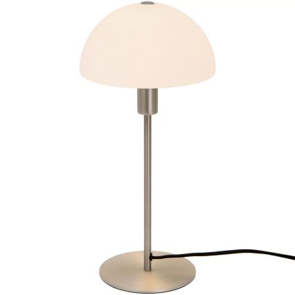 Nordlux - Lampa stołowa ELLEN ELLEN 1xE14/40W/230V matowy chrom/biały