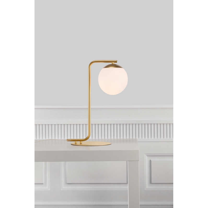 Nordlux - Lampa stołowa GRANT 1xE14/40W/230V złota