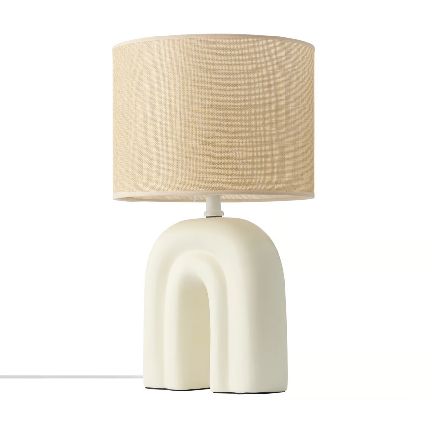 Nordlux - Lampa stołowa HAZE 1xE27/40W/230V beżowa