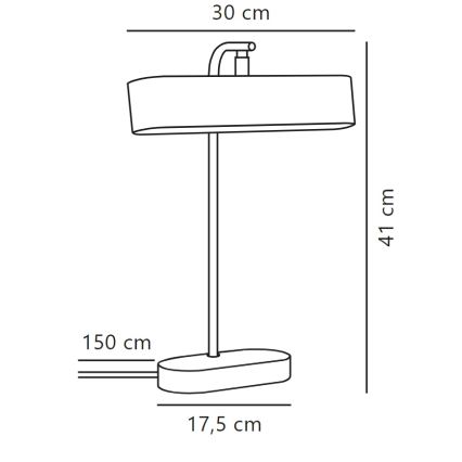 Nordlux - Lampa stołowa MERLIN 2xG9/5W/230V czarna