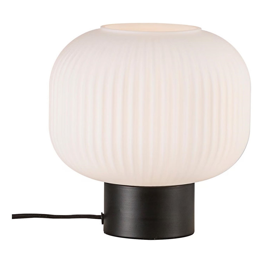 Nordlux - Lampa stołowa MILFORD 1xE27/40W/230V czarna