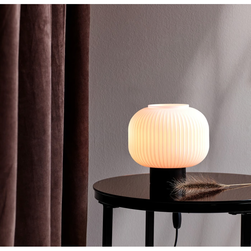 Nordlux - Lampa stołowa MILFORD 1xE27/40W/230V czarna